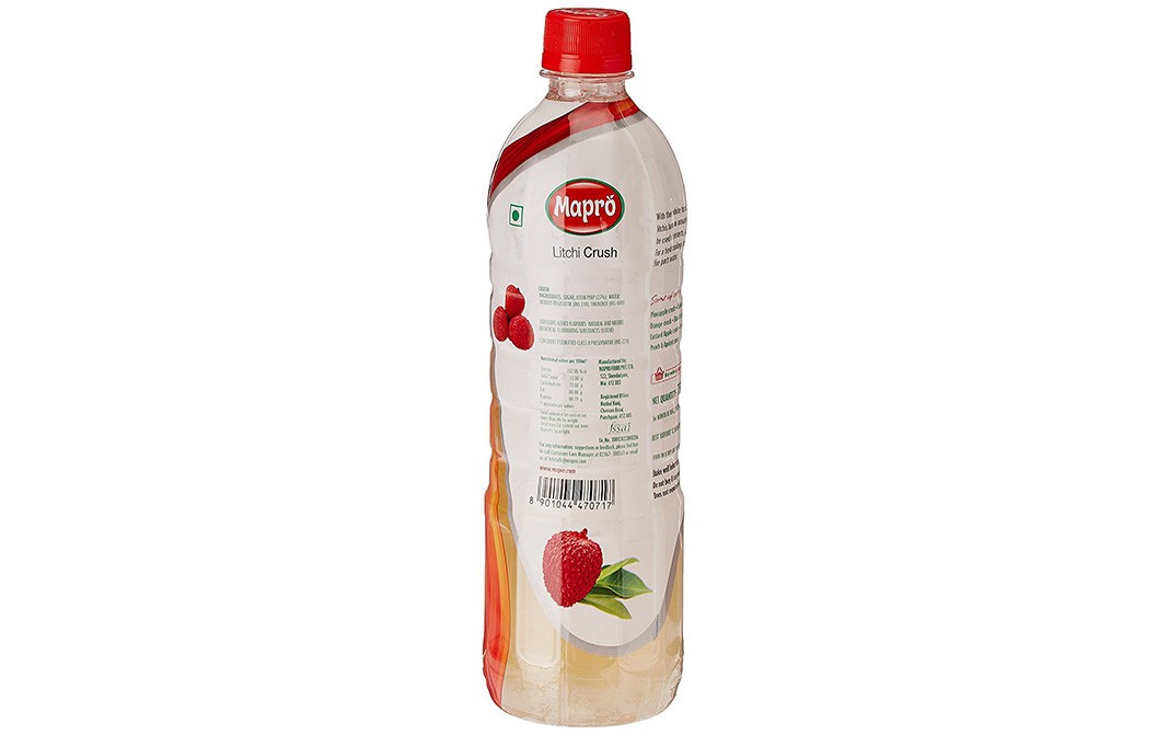Mapro Litchi Crush    Plastic Bottle  750 millilitre
